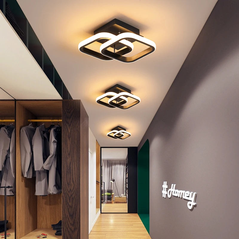 Lustre Arandela Quadrada Led - Berlim