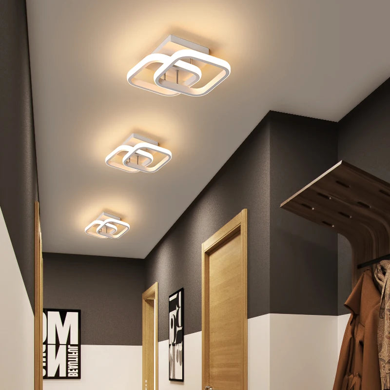 Lustre Arandela Quadrada Led - Berlim